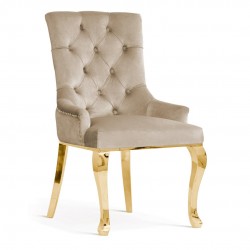 Krzesło Gusto Glamour Gold