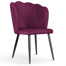 Krzesło Tulip - Czarne nogi