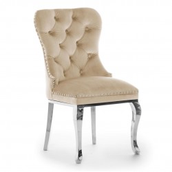 Krzesło Mademoiselle SILVER...