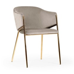 Krzesło Tanya Gold - Beż